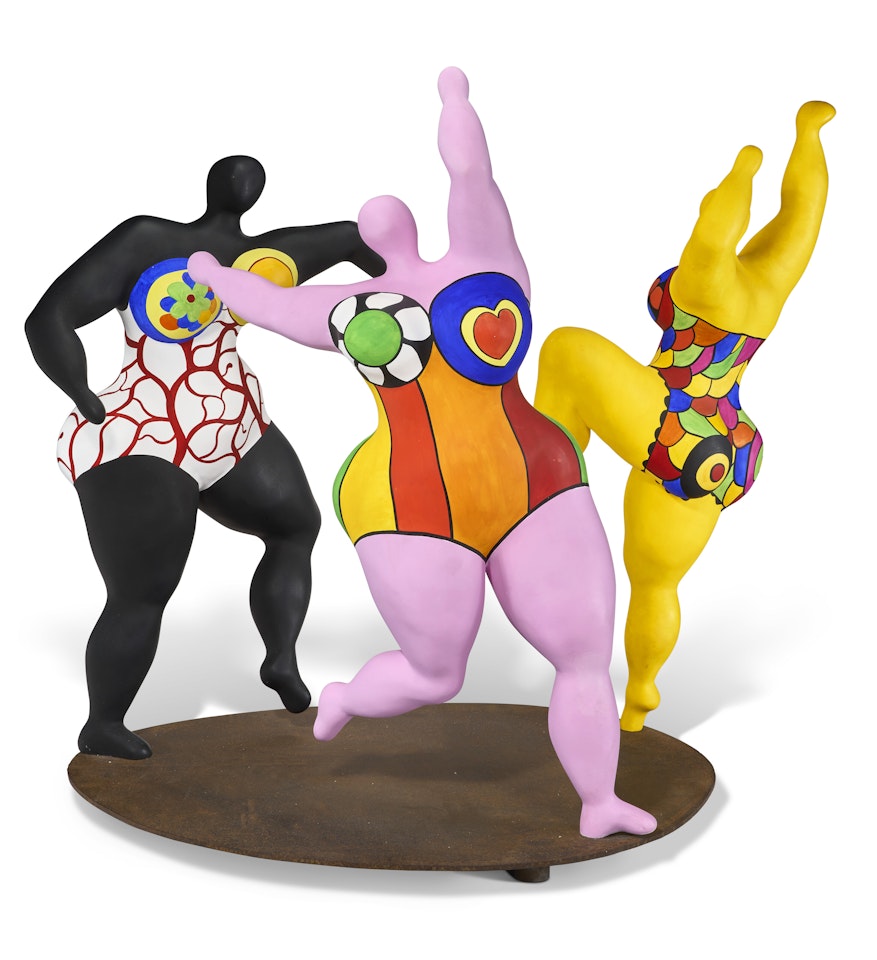 Les Trois Grâces by Niki de Saint Phalle