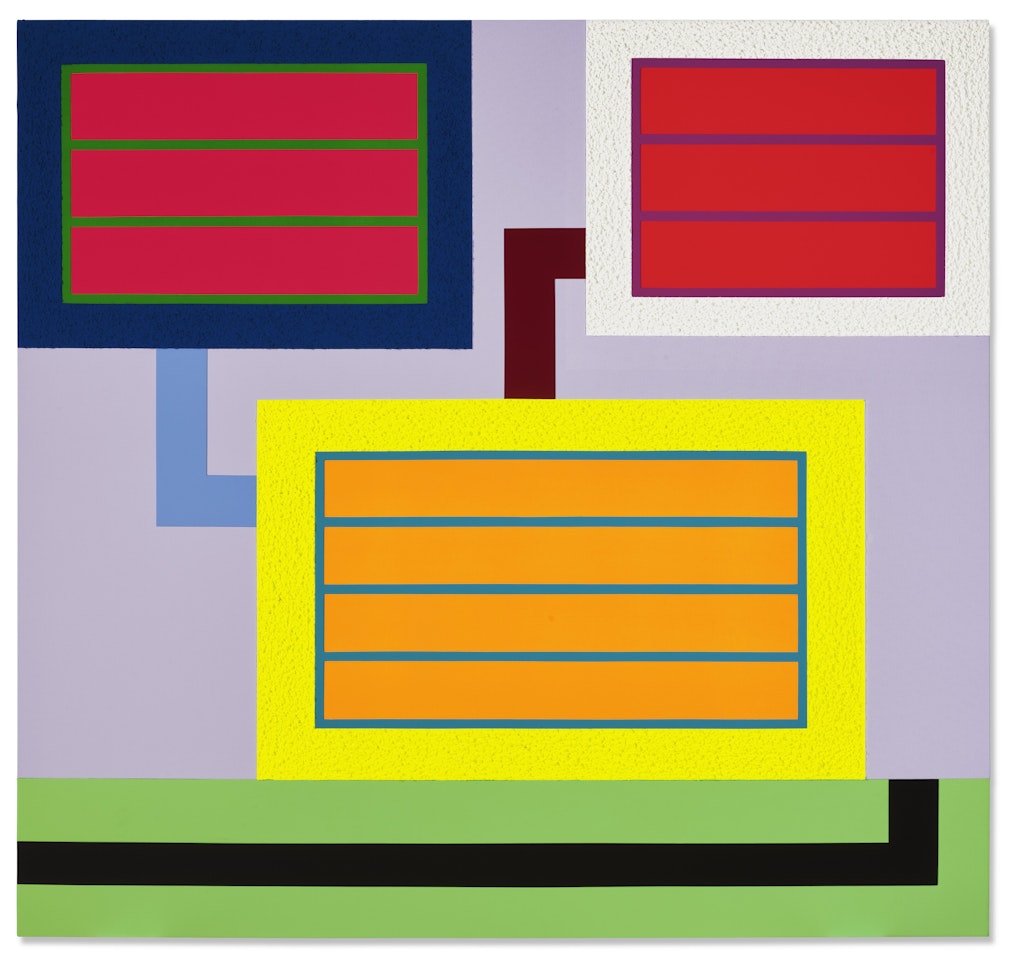 The Line by Peter Halley