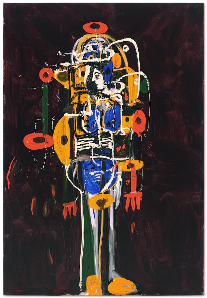 Stick Figure by George Condo