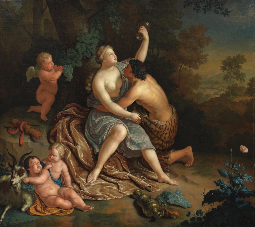 Bacchus and Ariadne by Willem van Mieris
