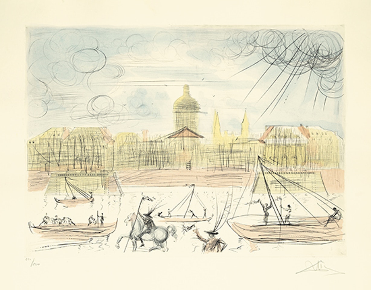 L'Acadèmie des Beaux Arts by Salvador Dali