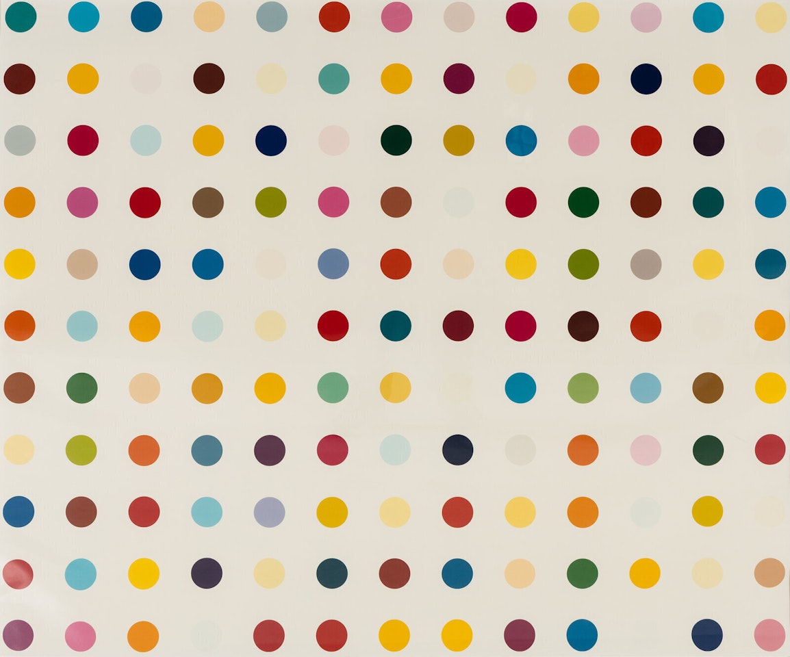 Lysergic Acid Diethylamide (LSD) by Damien Hirst