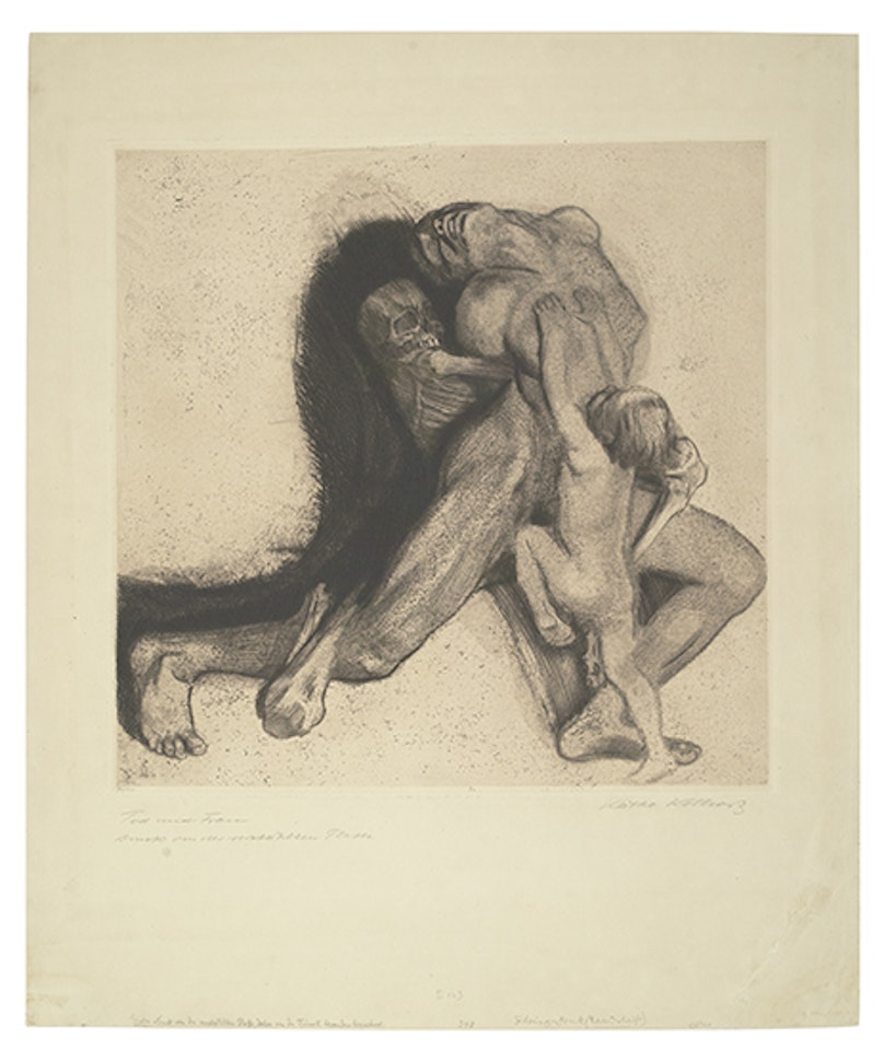 Tod und Frau by Kathe Kollwitz