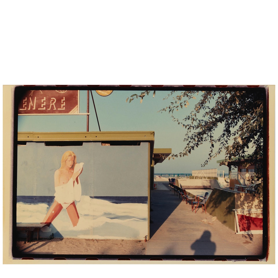 Riviera Romagnola (Mural) (from "Paesaggio Italiano") by Luigi Ghirri