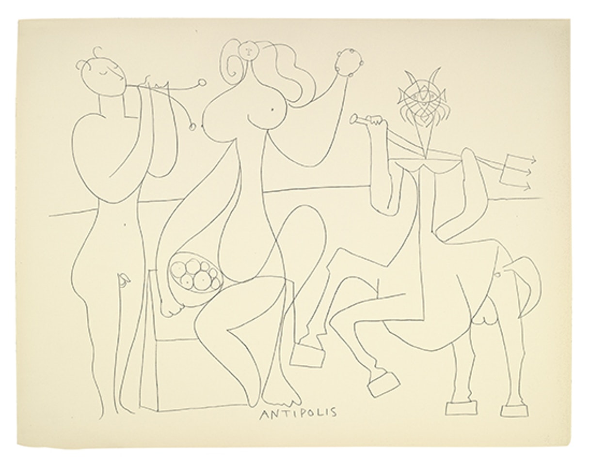 Mes Dessins d'Antibes by Pablo Picasso