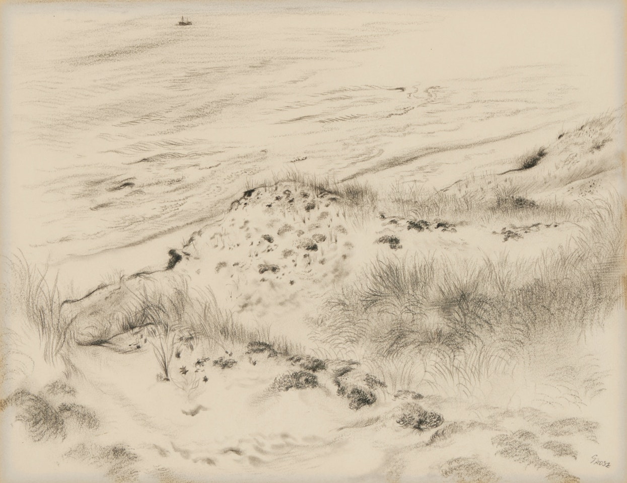 Dunes Truro by George Grosz