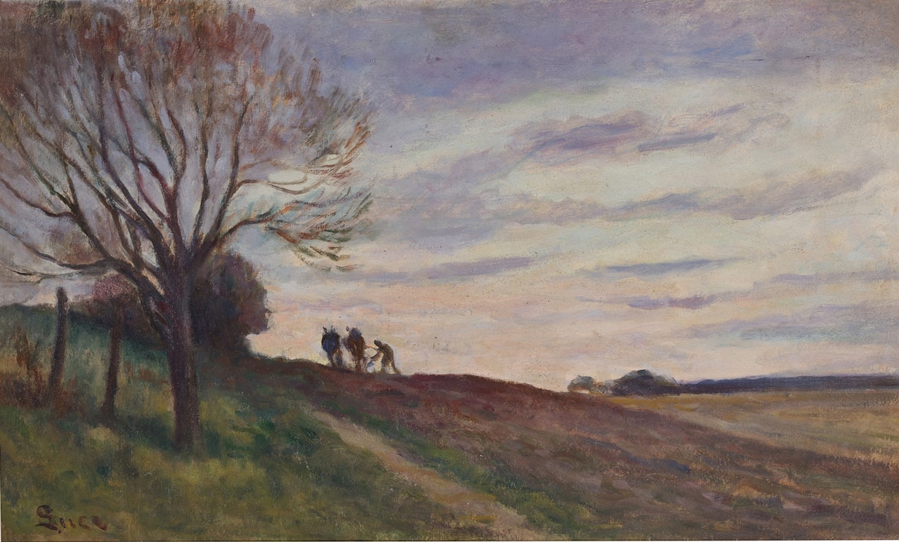 Rolleboise, les coteaux by Maximilien Luce
