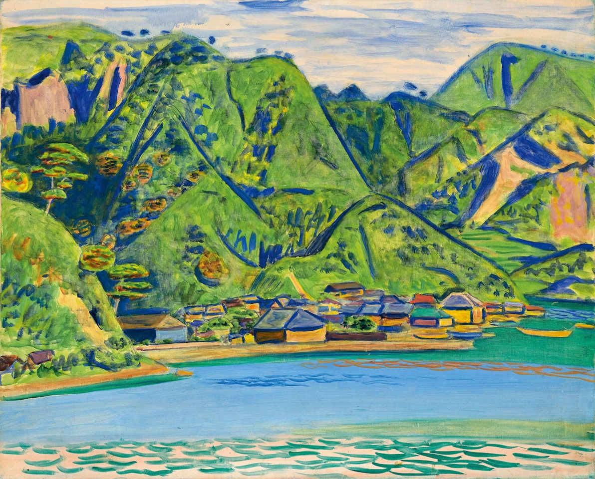 Nishiizu Landscape by Zenzaburo Kojima
