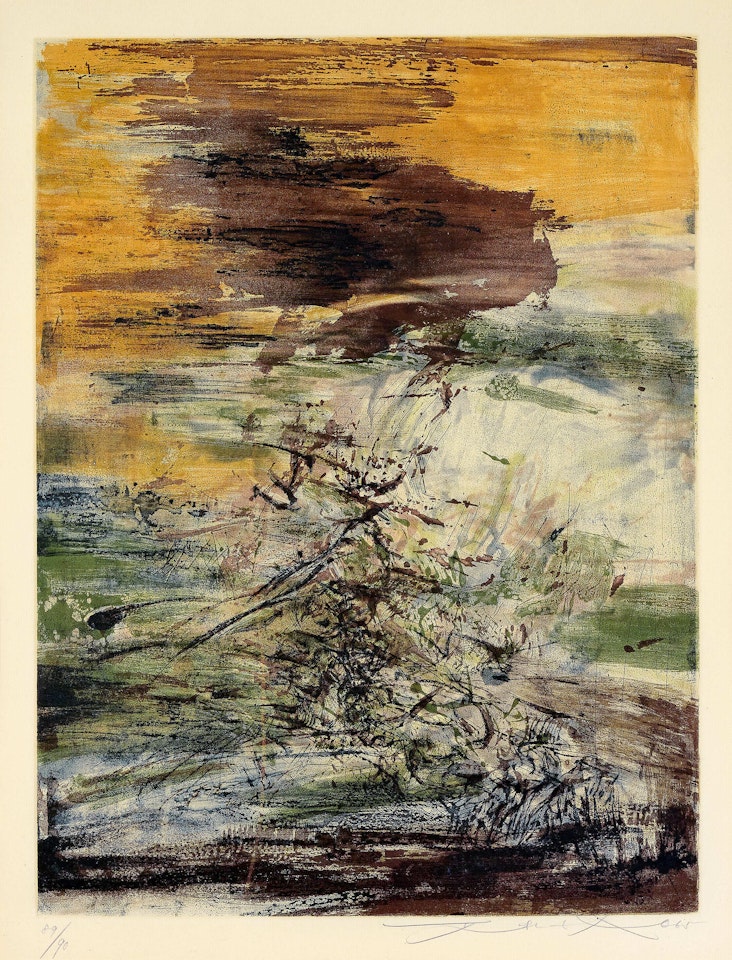 Untitled by Zao Wou-Ki