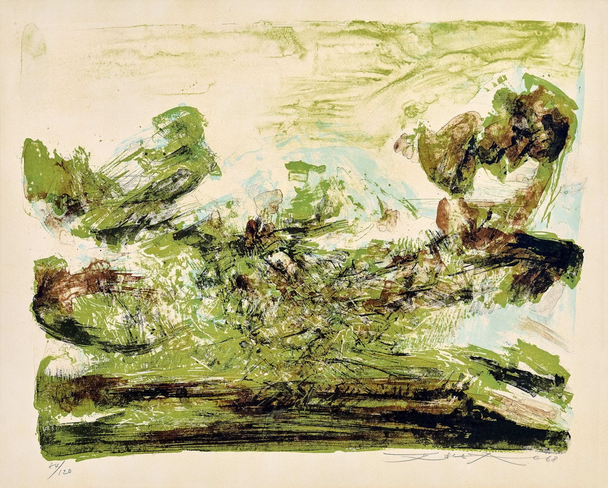Untitled by Zao Wou-Ki