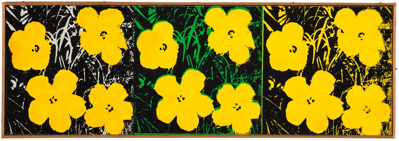 Andy Warhol, "Flowers" by Richard Pettibone