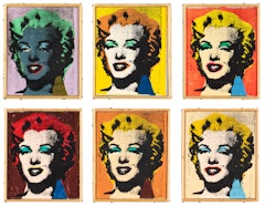 Andy Warhol, "Six Marilyns"