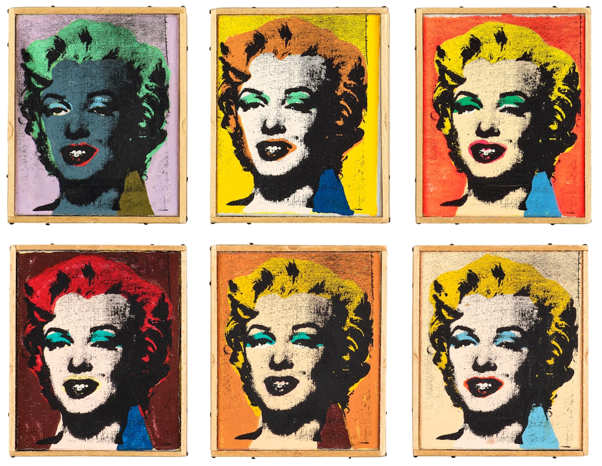 Andy Warhol, "Six Marilyns" by Richard Pettibone