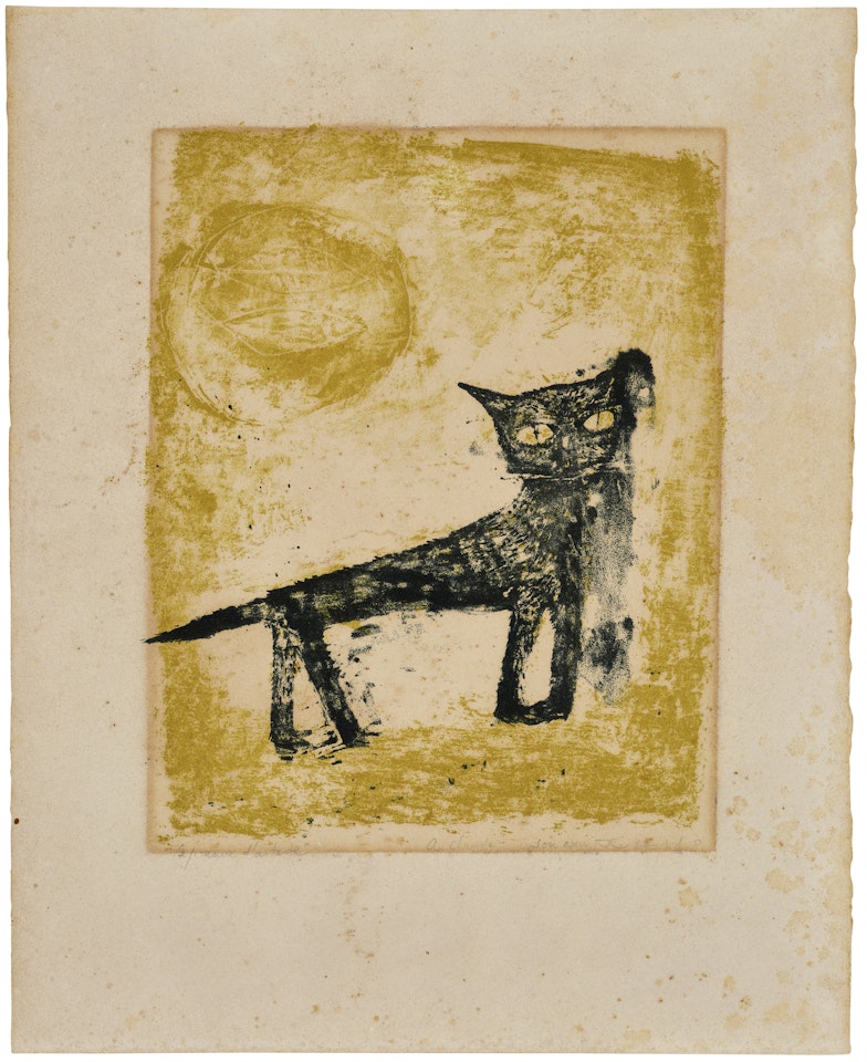 Untitled from Harry Roskolenko, Paris Poems by Zao Wou-Ki