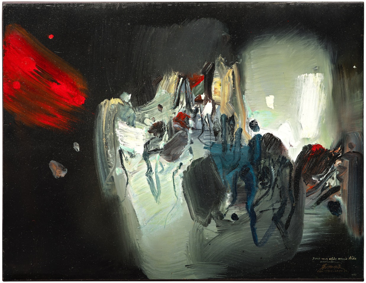 Composition No.461 by Chu Teh-Chun