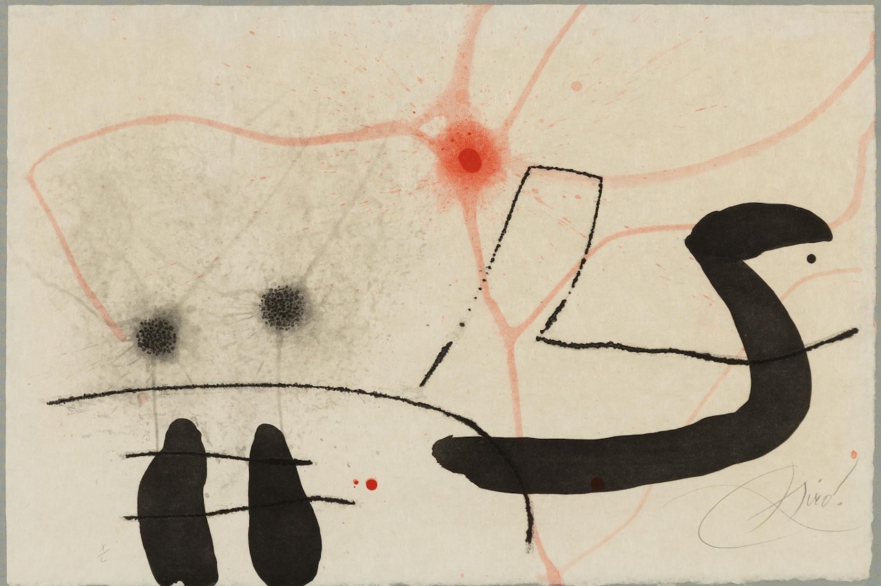 Untitled, from: "Le Marteau sans Maître" by Joan Miró