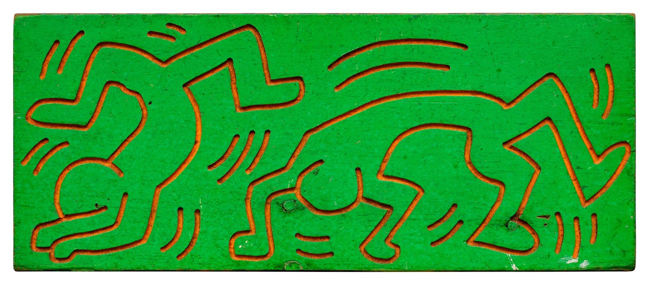 Untitled (Dancing Men) by Keith Haring