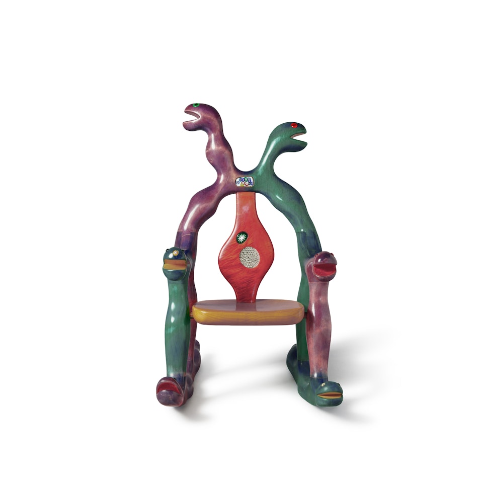 Serpent Rocking Chair by Niki de Saint Phalle