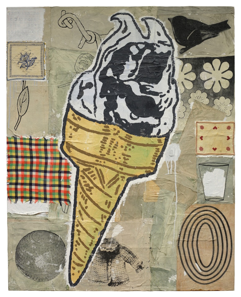 Double Cone by Donald Baechler