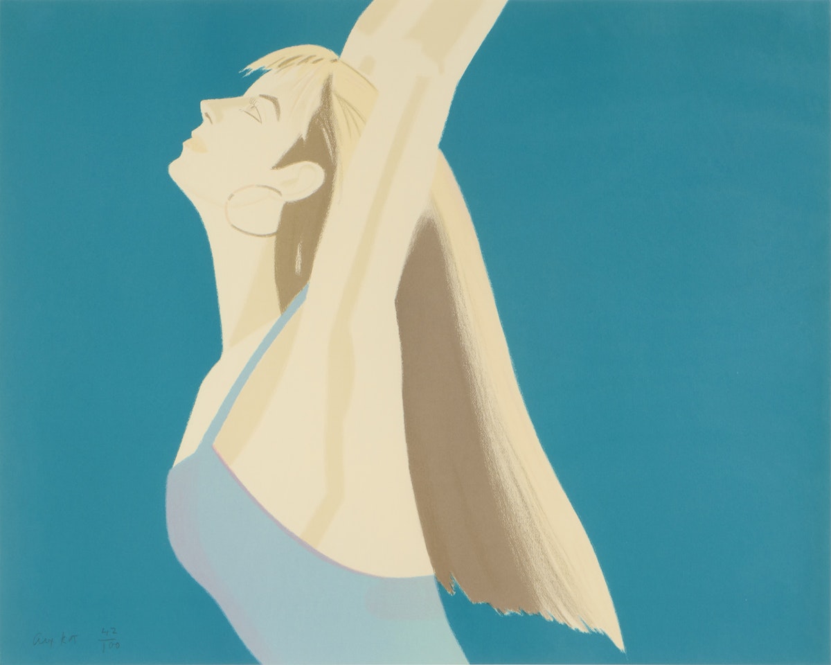Night: William Dunas Dance 3/Pamela (Schröder 159) by Alex Katz