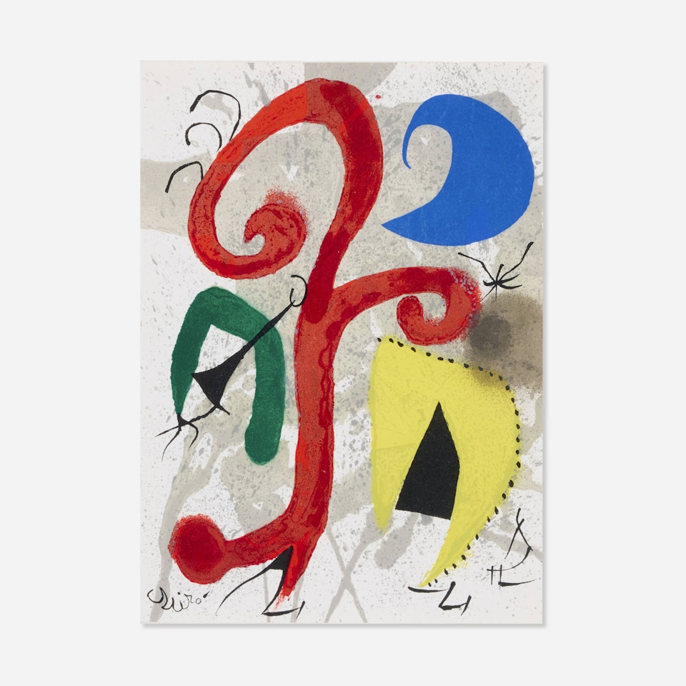 Jardin au clair de lune (Hommage à Tériade) by Joan Miró