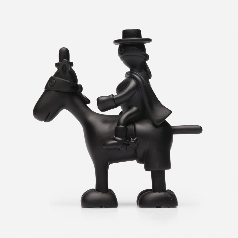 Horse and Rider Maquette by Tom Otterness