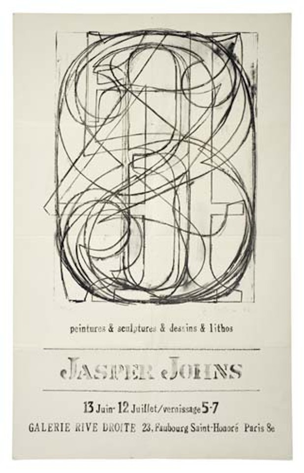 Galerie Rive Droite by Jasper Johns