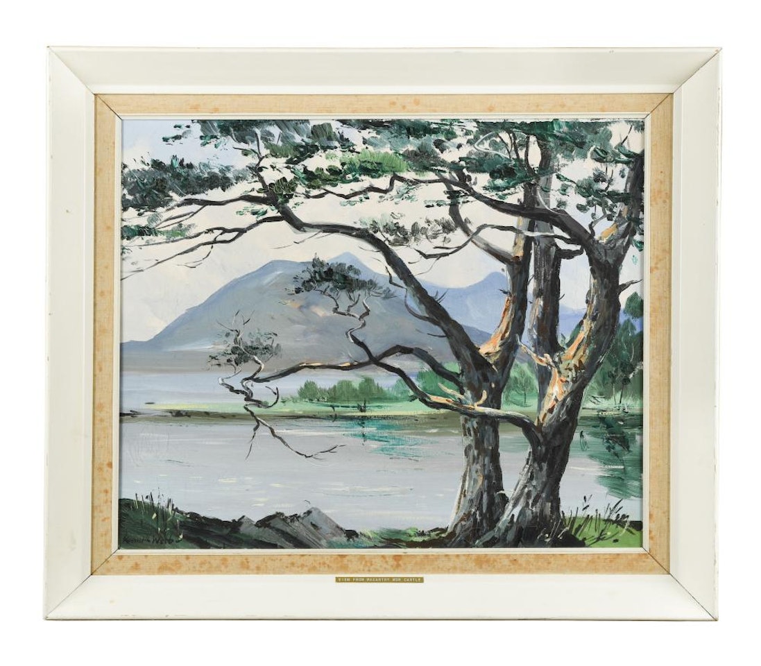 View from Macarthy Mor Castle, Ireland by Kenneth Webb