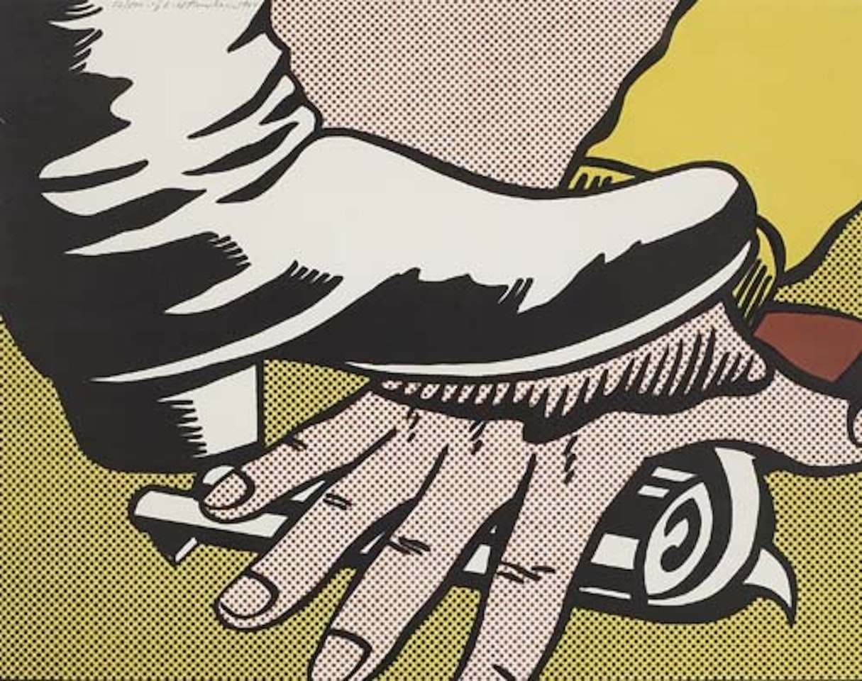 Foot and Hand by Roy Lichtenstein