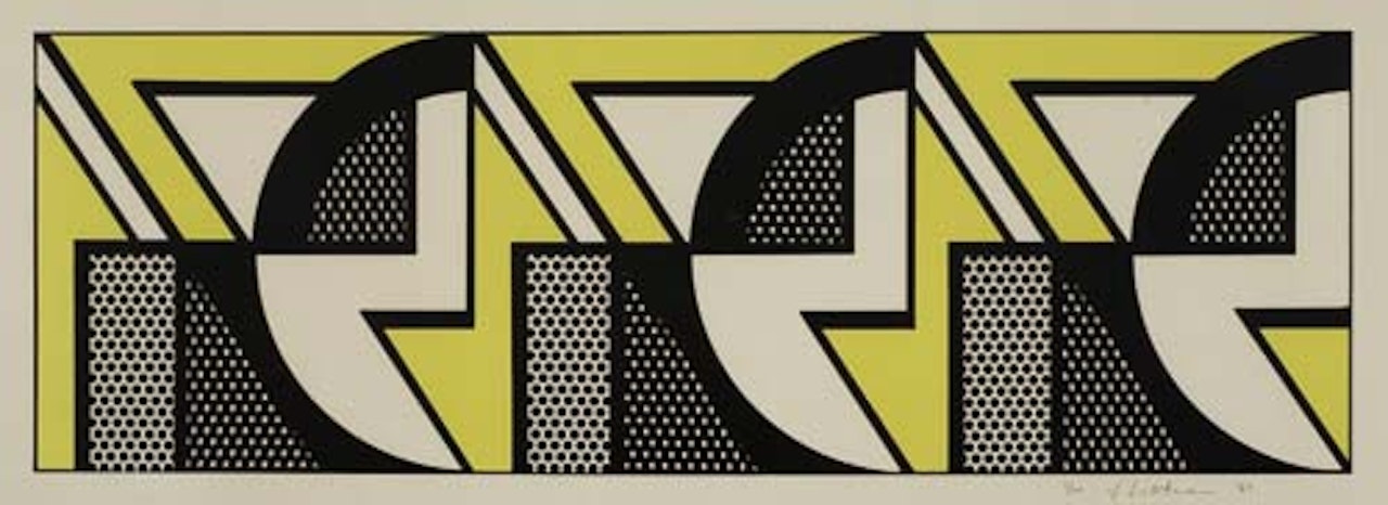 Repeated Designs by Roy Lichtenstein