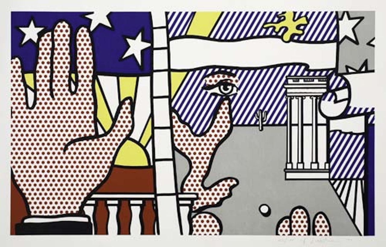 Inaugural Print by Roy Lichtenstein