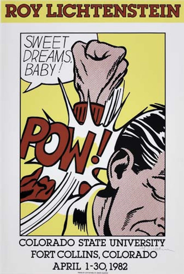 Sweet Dreams, Baby! by Roy Lichtenstein