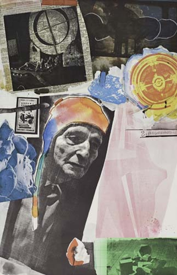 Homage to Frederick Kiesler by Robert Rauschenberg