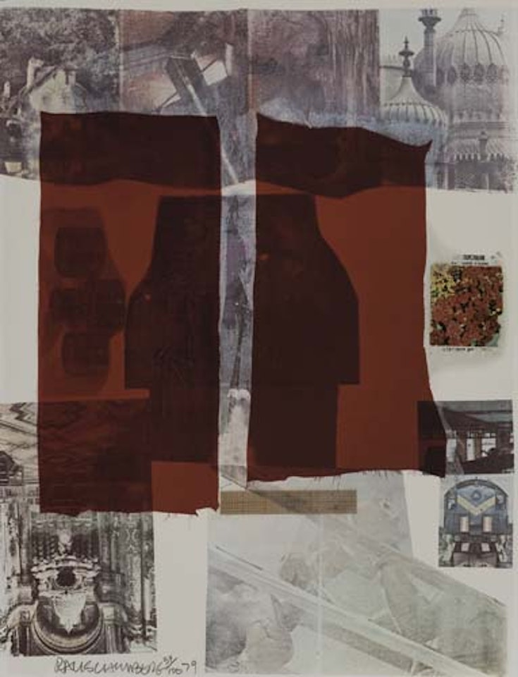 Why You Can't Tell #1 by Robert Rauschenberg