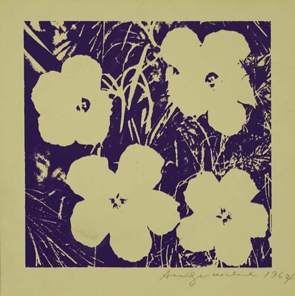 Flowers by Andy Warhol