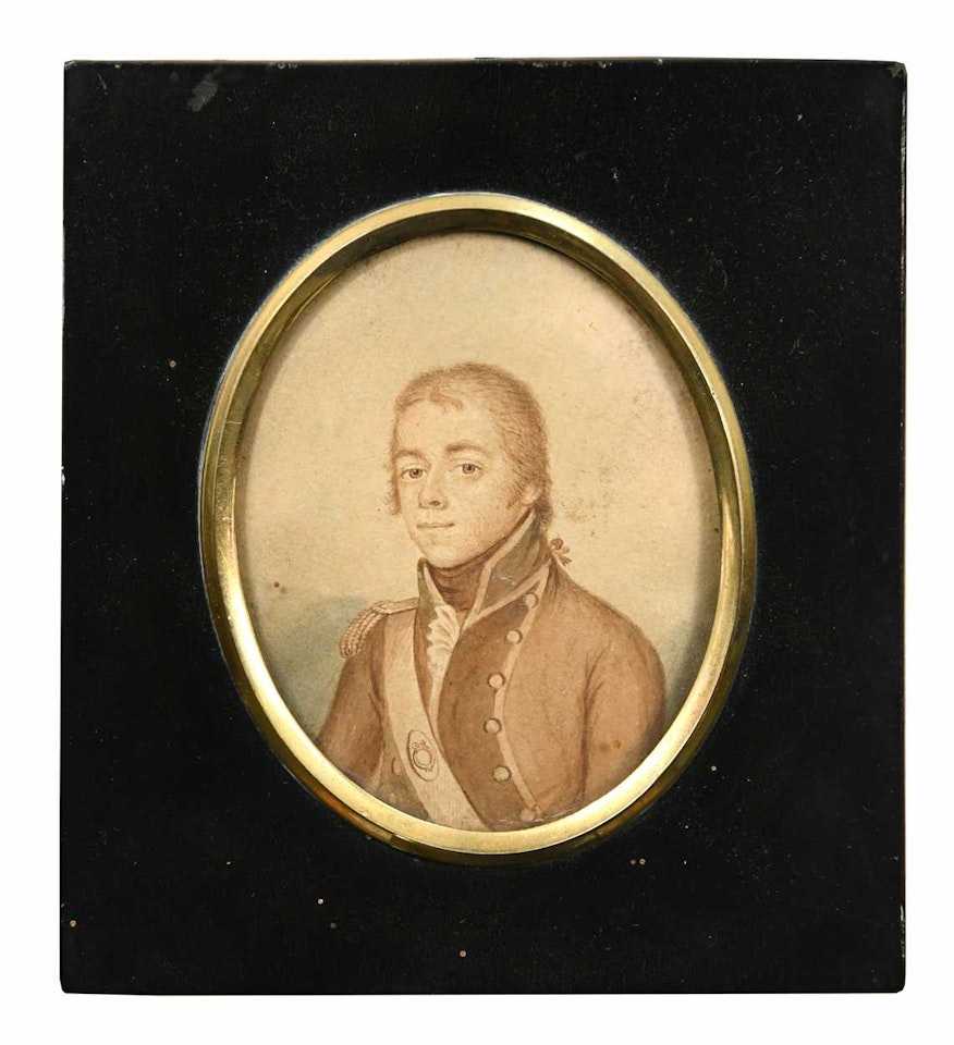 Portrait miniature of Richard Orlebar (b. 1775) by English School
