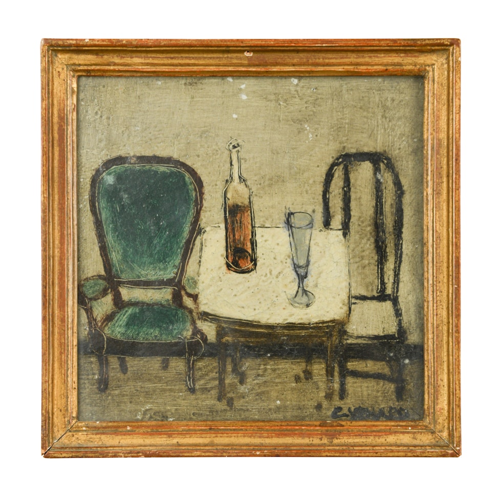 La table by Claude Venard