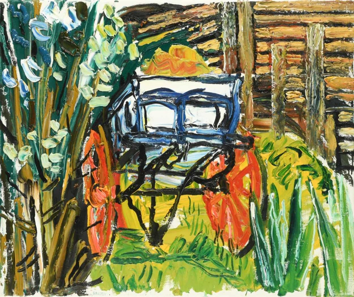 Farm Cart by John Bratby