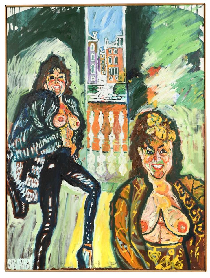 Patti in Venice by John Bratby