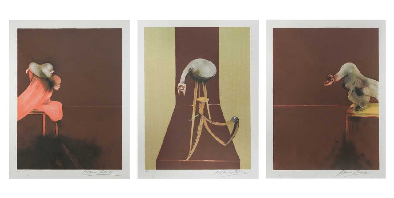 Second Version of Triptych 1944 by Francis Bacon