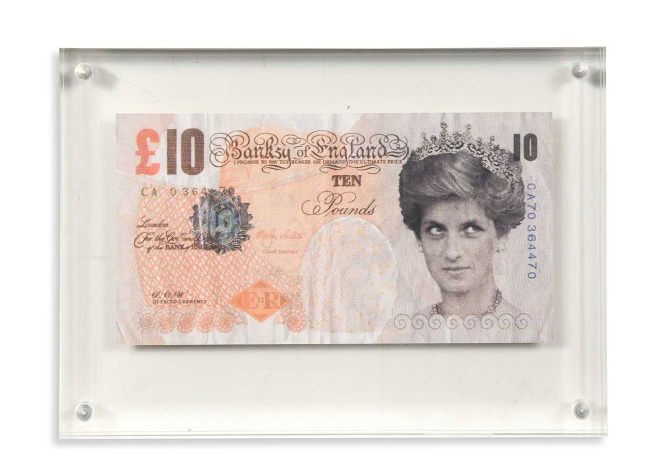 Di-Faced Tenner by Banksy