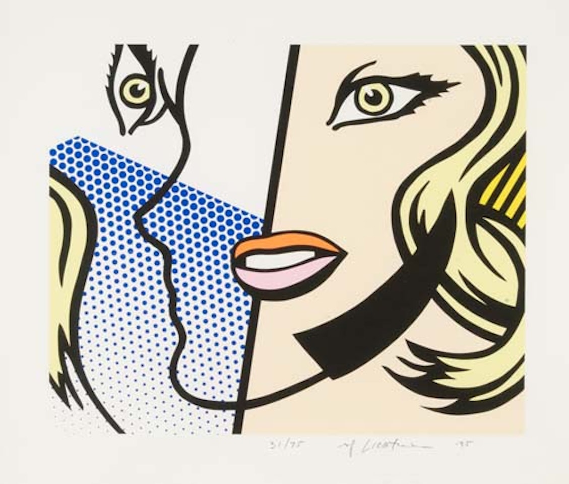 Untitled Head by Roy Lichtenstein