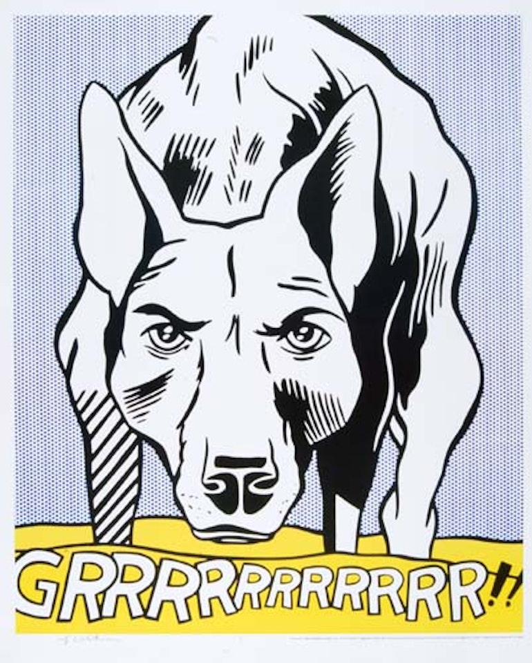 Grrrrrrrrrrr!! by Roy Lichtenstein