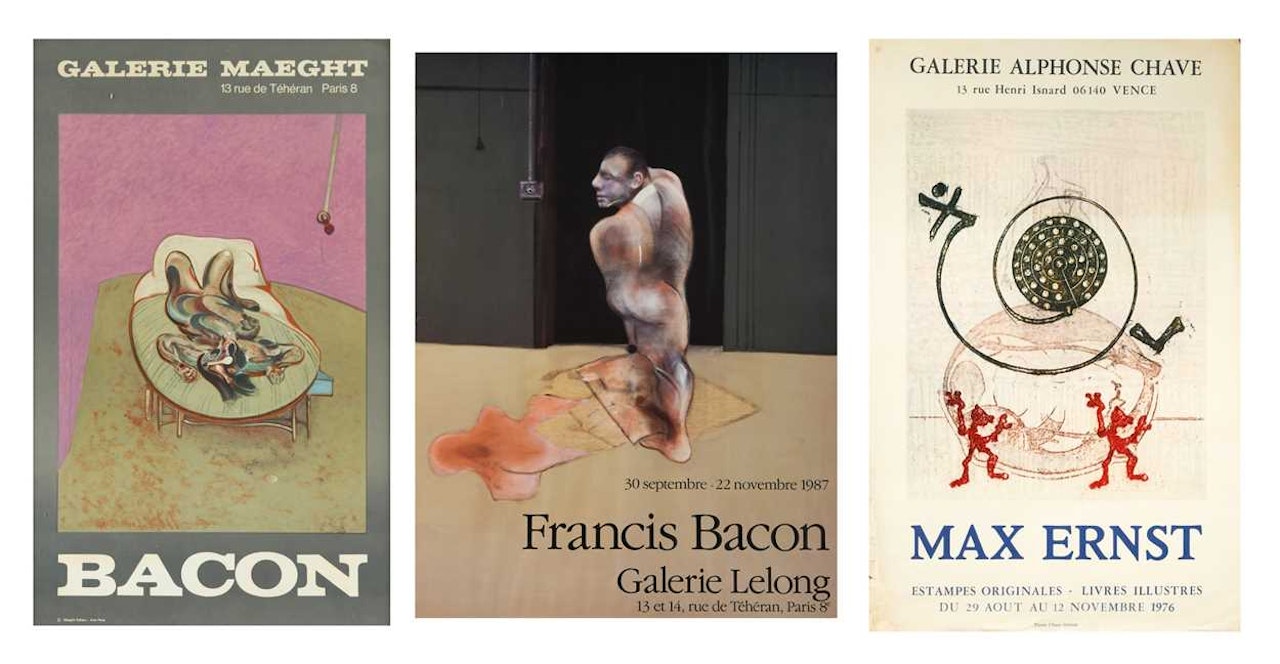 Lying figure by Francis Bacon