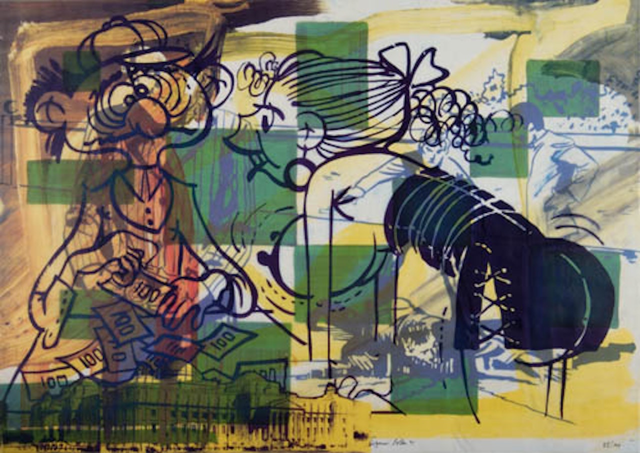 Leave the Lab and Enter the Office by Sigmar Polke