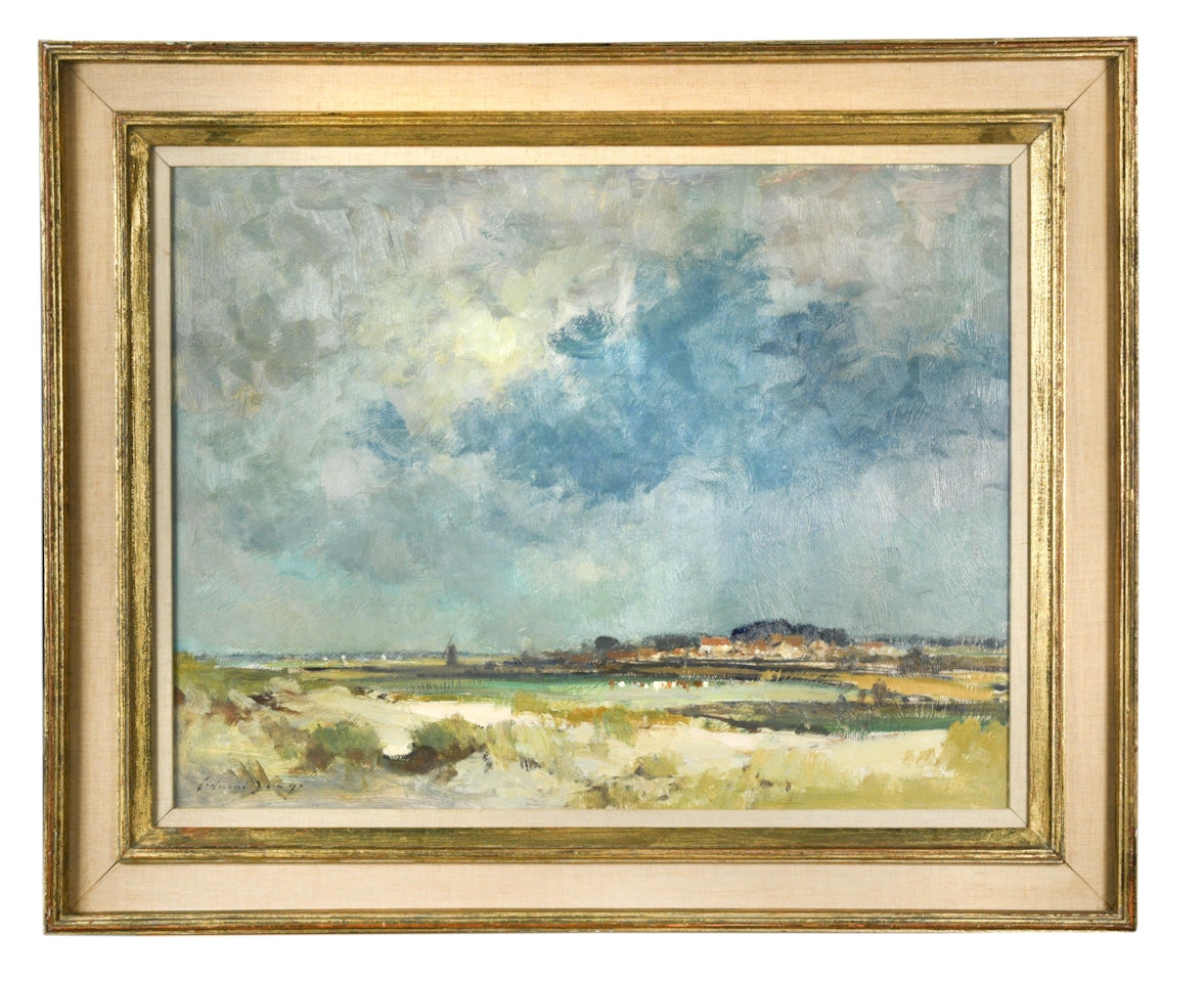 "Thunder Clouds near the Coast", Cley, Norfolk by Edward Seago
