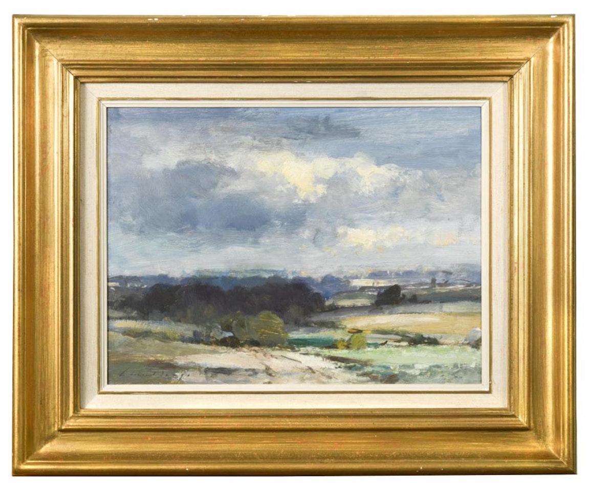 Suffolk landscape by Edward Seago