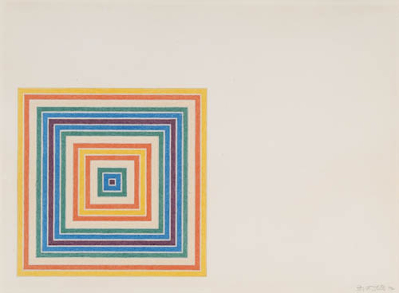 Honduras Lottery Co by Frank Stella