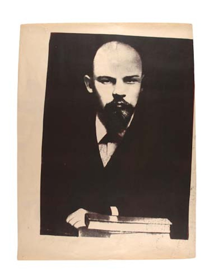 Black Lenin by Andy Warhol