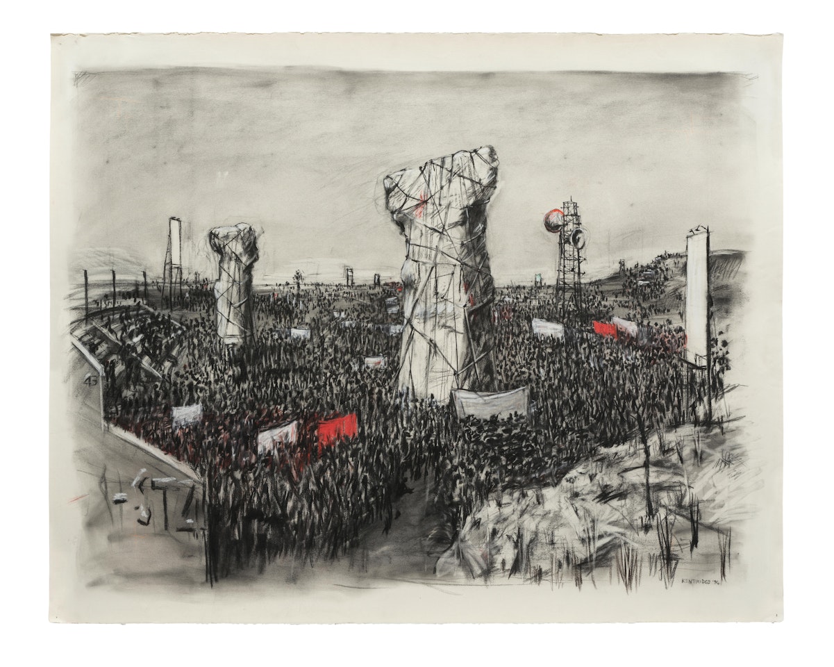Untitled (a drawing from Mango Groove"s "Another Country") by William Kentridge